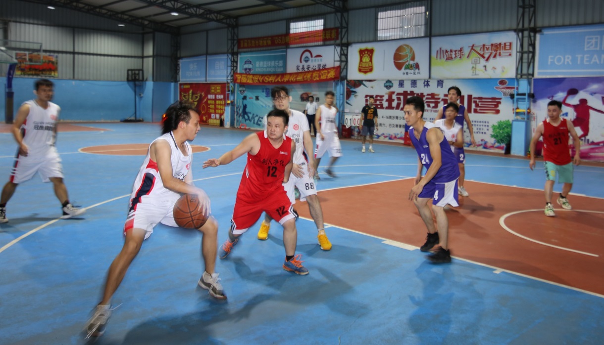 全民健身之“恒盛娱乐vs利人”兄弟友谊篮球赛