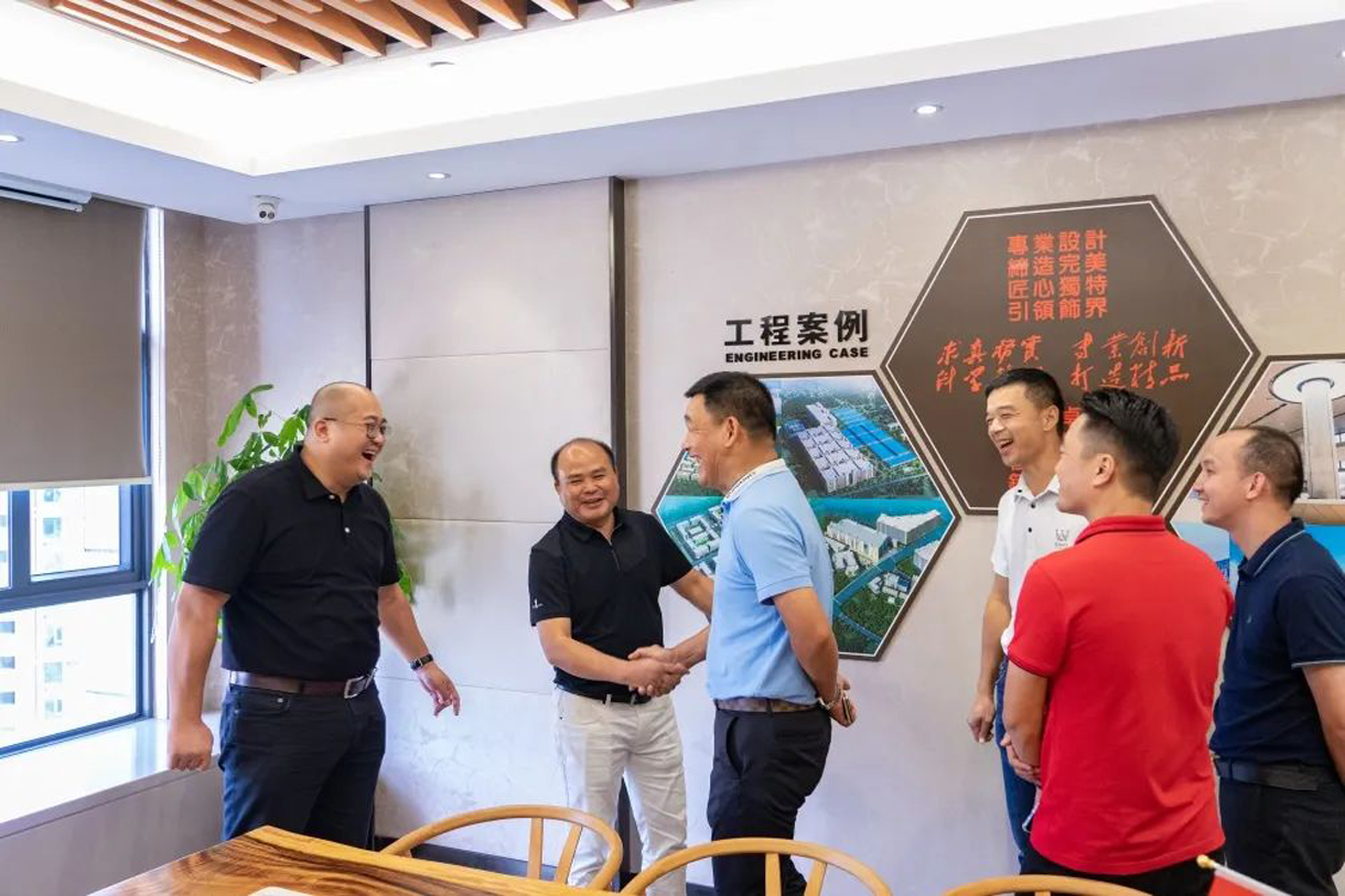 东莞市樟木头镇工商联(商会)青年工作委员会莅临我司参观指导!